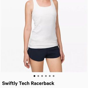 White Swiftly Tech Racerback